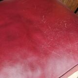 Canapé d'angle modulable Socrates en cuir bordeaux par Poltrona Frau, 1970