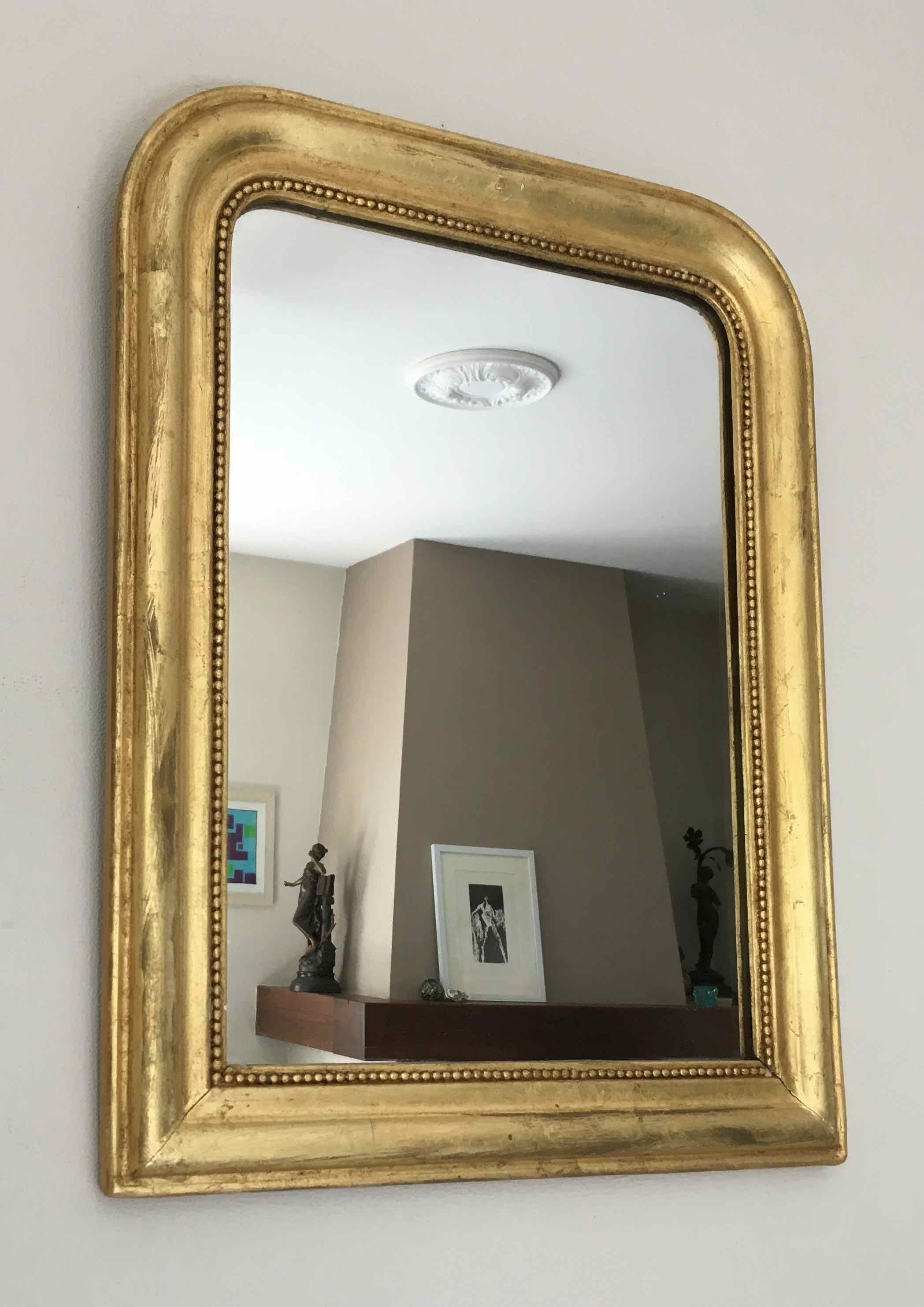 Mirror Louis Philippe gilded 68x52