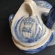 Vintage Vietnamese swan-shaped salt and pepper holder