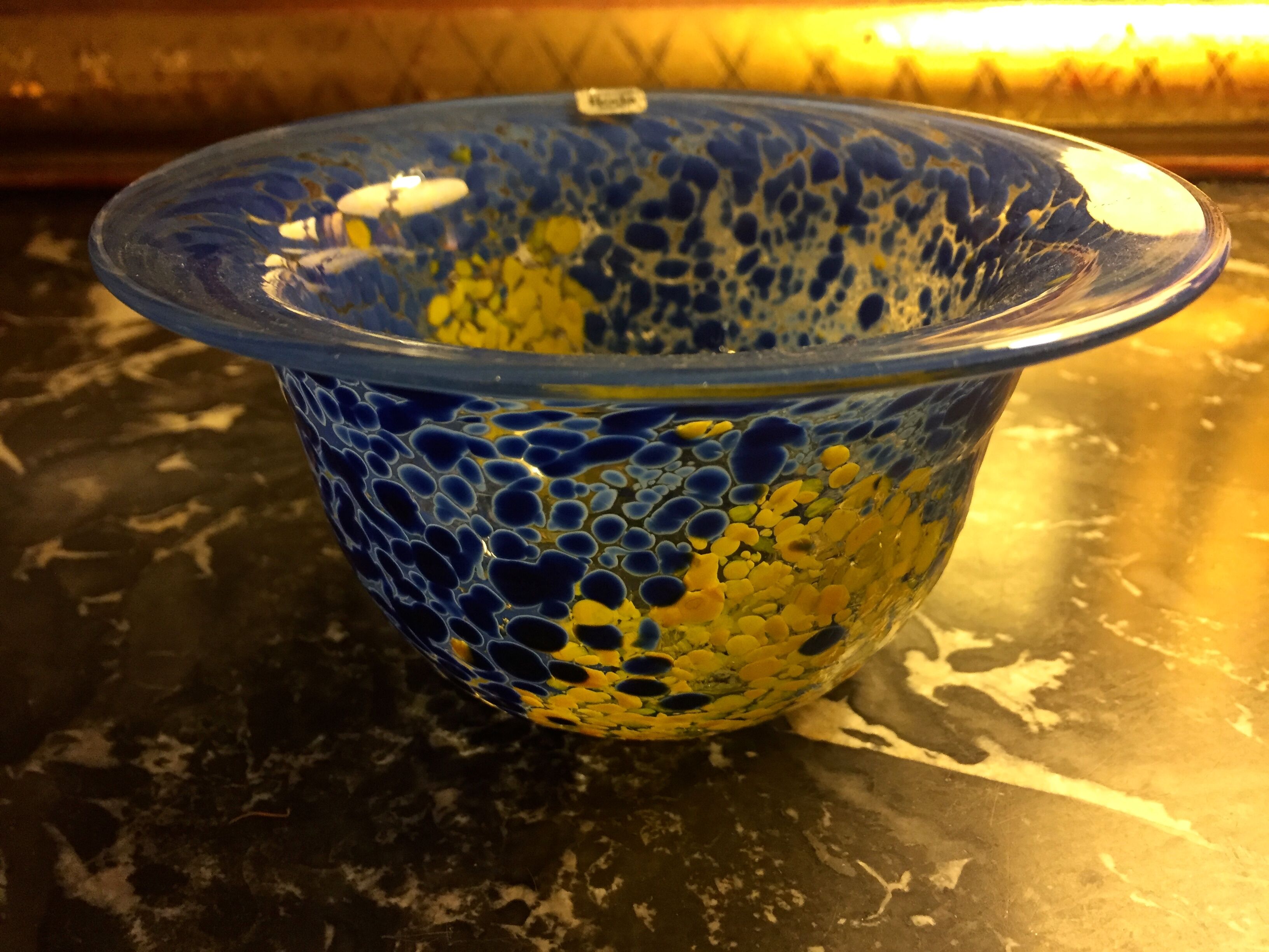 Vintage bol tintomara artist Ulrika Hydman vallien kosta boda glassware scandinavian design