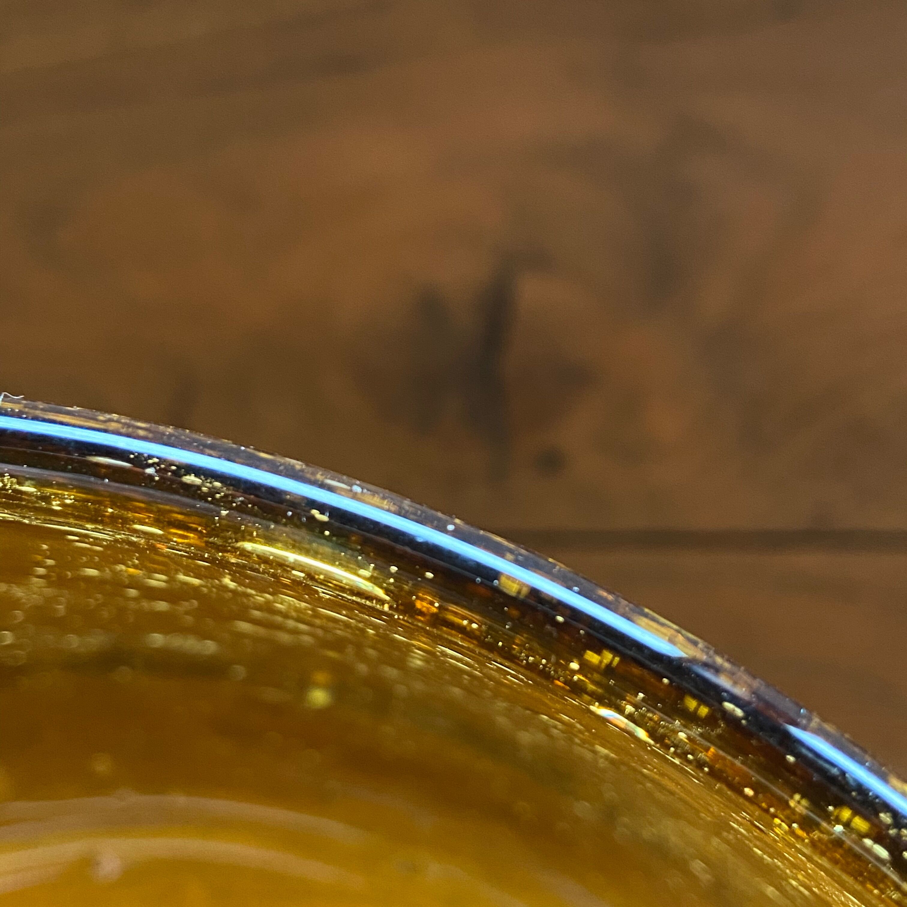 Bubble glass cup-verrerie Biot-70s