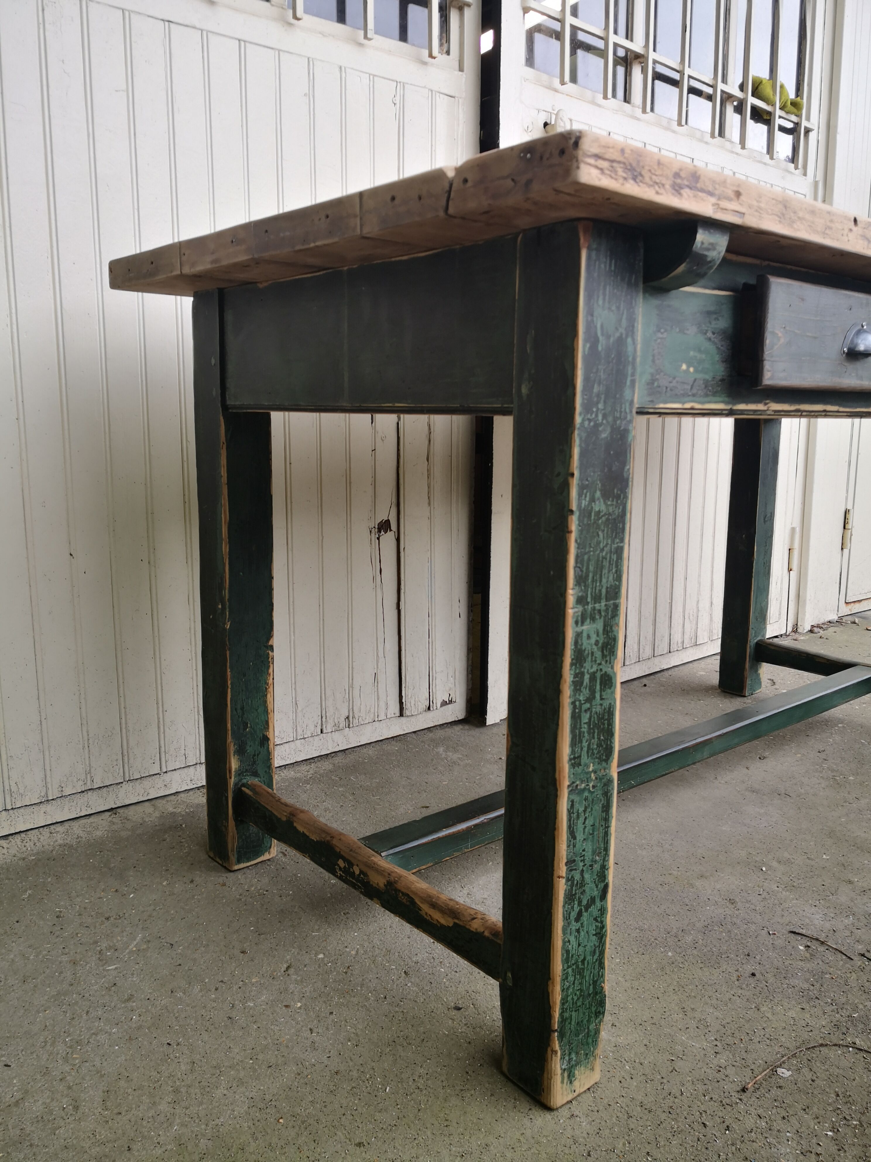Vintage farmhouse table 1,50m, old