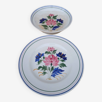 Two serving dishes saint amand