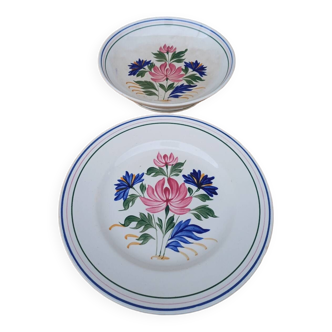 Two serving dishes saint amand