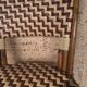 Chaise de bistrot  bambou et plastique