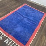 Handmade pure wool rug, traditional craftsmanship, size 100 x 200 cm