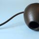 Old copper watering can with wooden handle, complete usuable, vintage from the 1960s