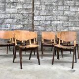 Series of 10 Thonet chairs