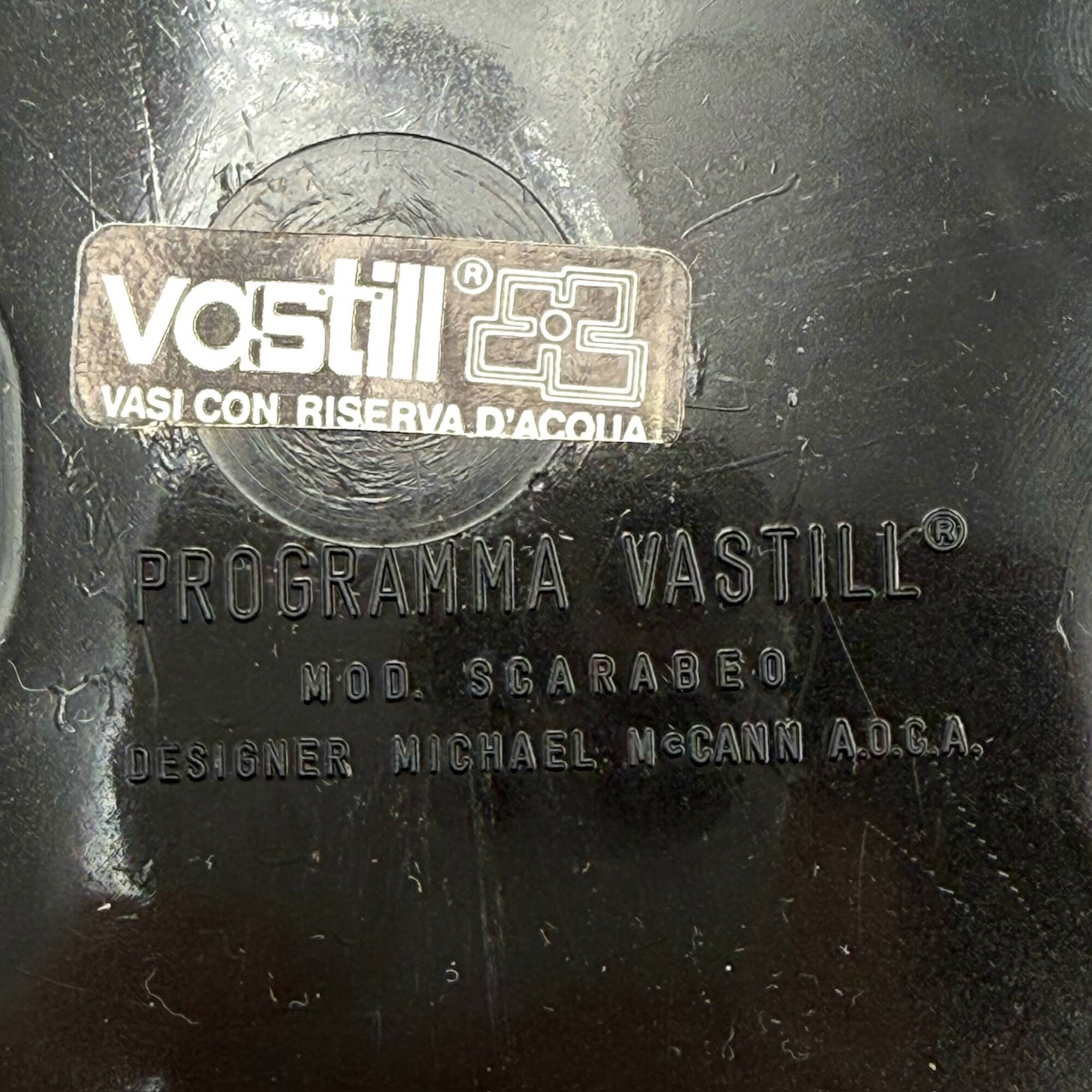 Paire de jardinières modulaires vintage des années 70 par Vastill