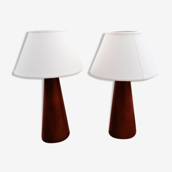 Paire de lampes scandinaves