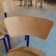 Lot 6 chaises vintage style Marko N1 – piètement trépied