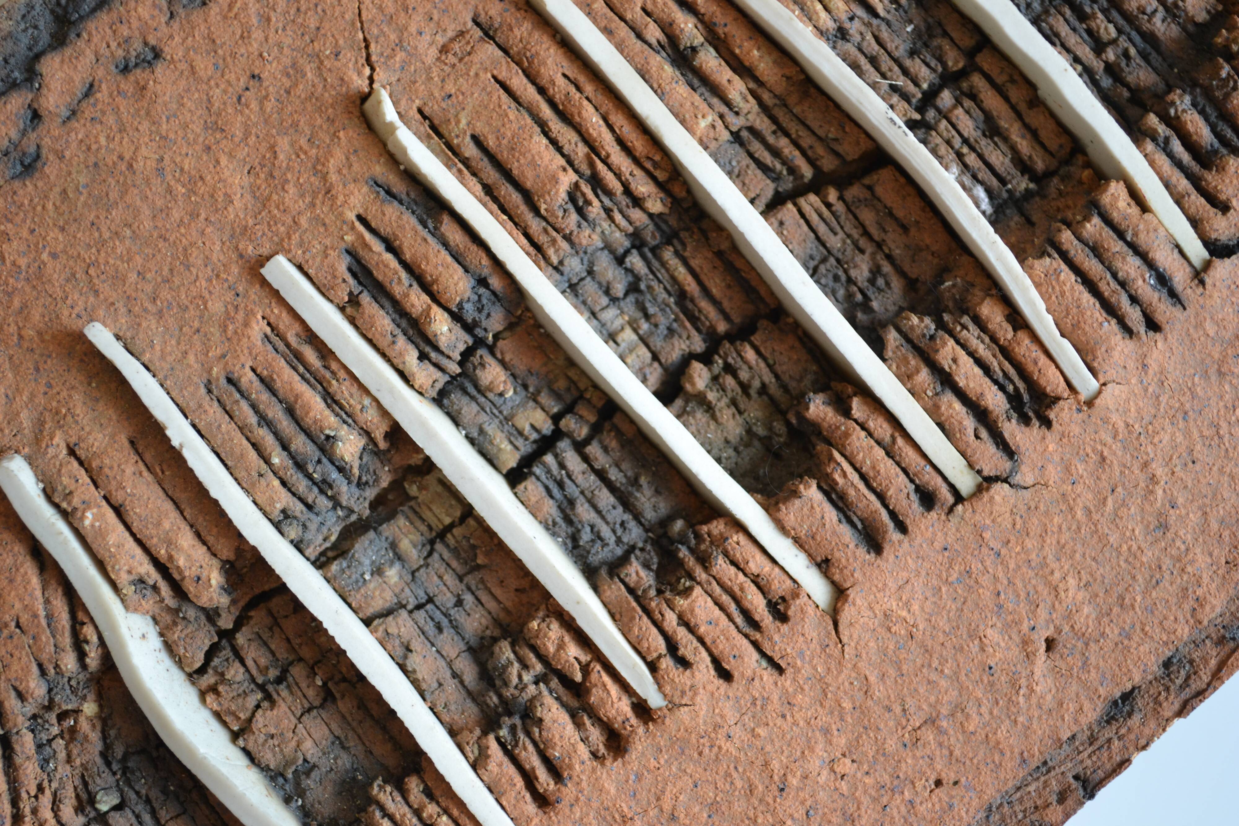 Vintage 1970s Brutalist Modernist Ceramic Table Lamp