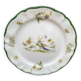 Decorative plate in the Moustier style
