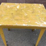 small metal workshop table 1950