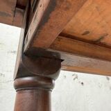 XXL table in solid dark walnut 3m