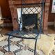 Metal armchair