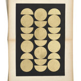 Collage on old paper • Suspension points • signed Eawy