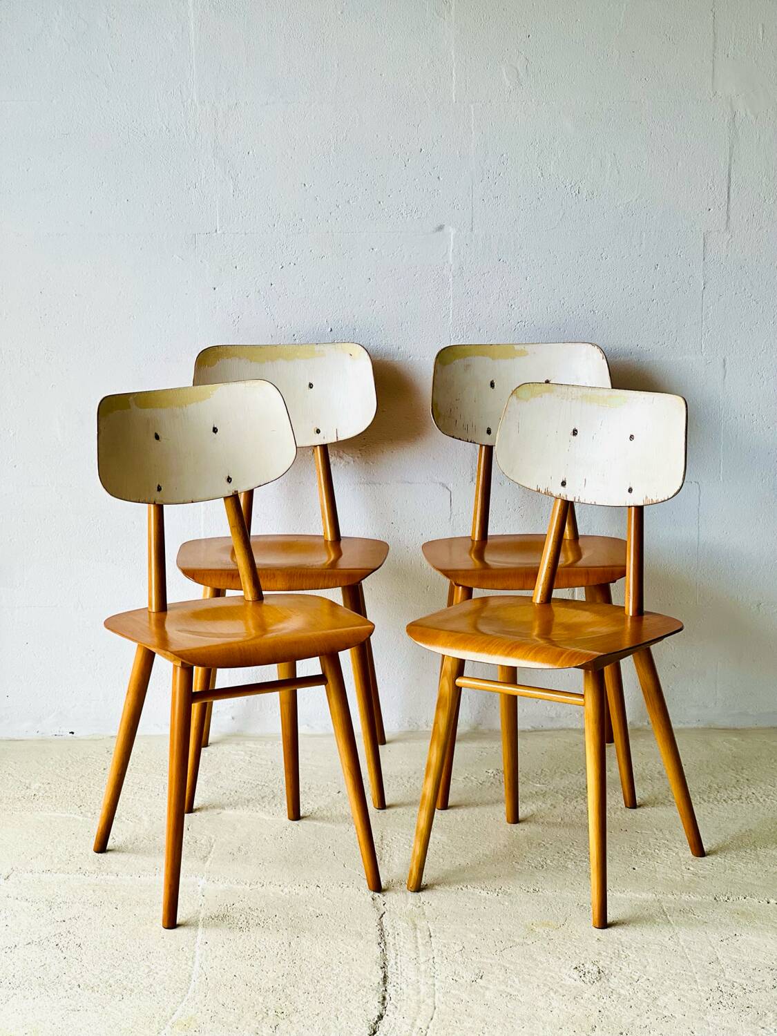 Dining Chairs from TON, 1960’