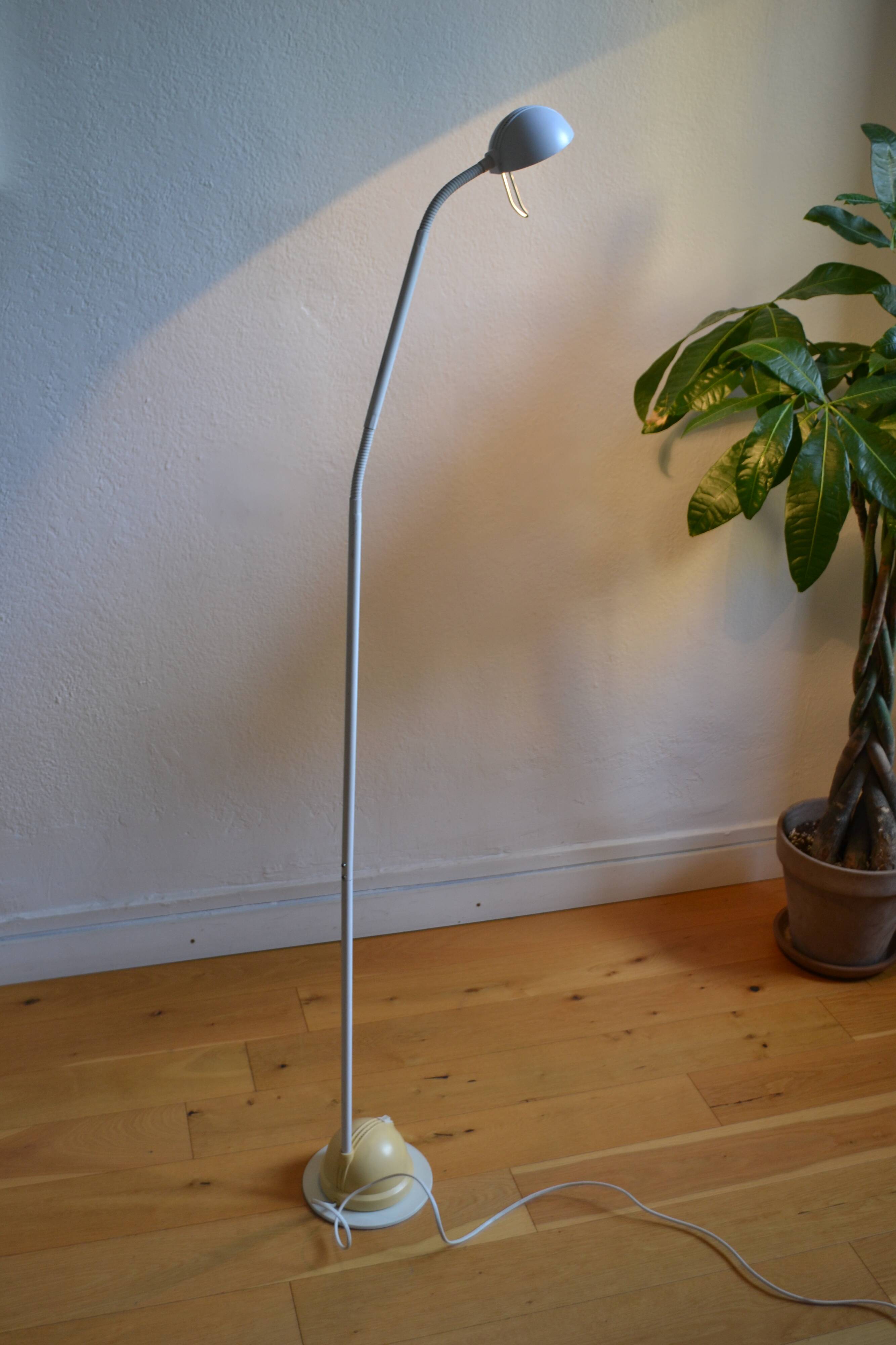 Lampadaire liseuse vintage postmoderniste 1980