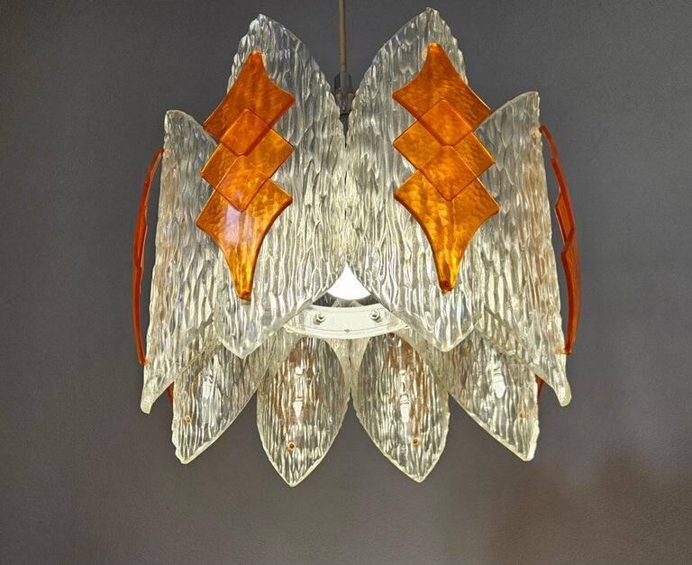 Rare Midcentury Pendant, Germany, 1970s