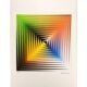 Lithographie de Victor Vasarely, édition limitée et numérotée, années 1970