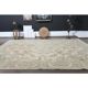 1970s Vintage Persian Handmade Wool Cotton Orange Area Rug 290x372