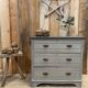 Commode anglaise patinée des années 30-40