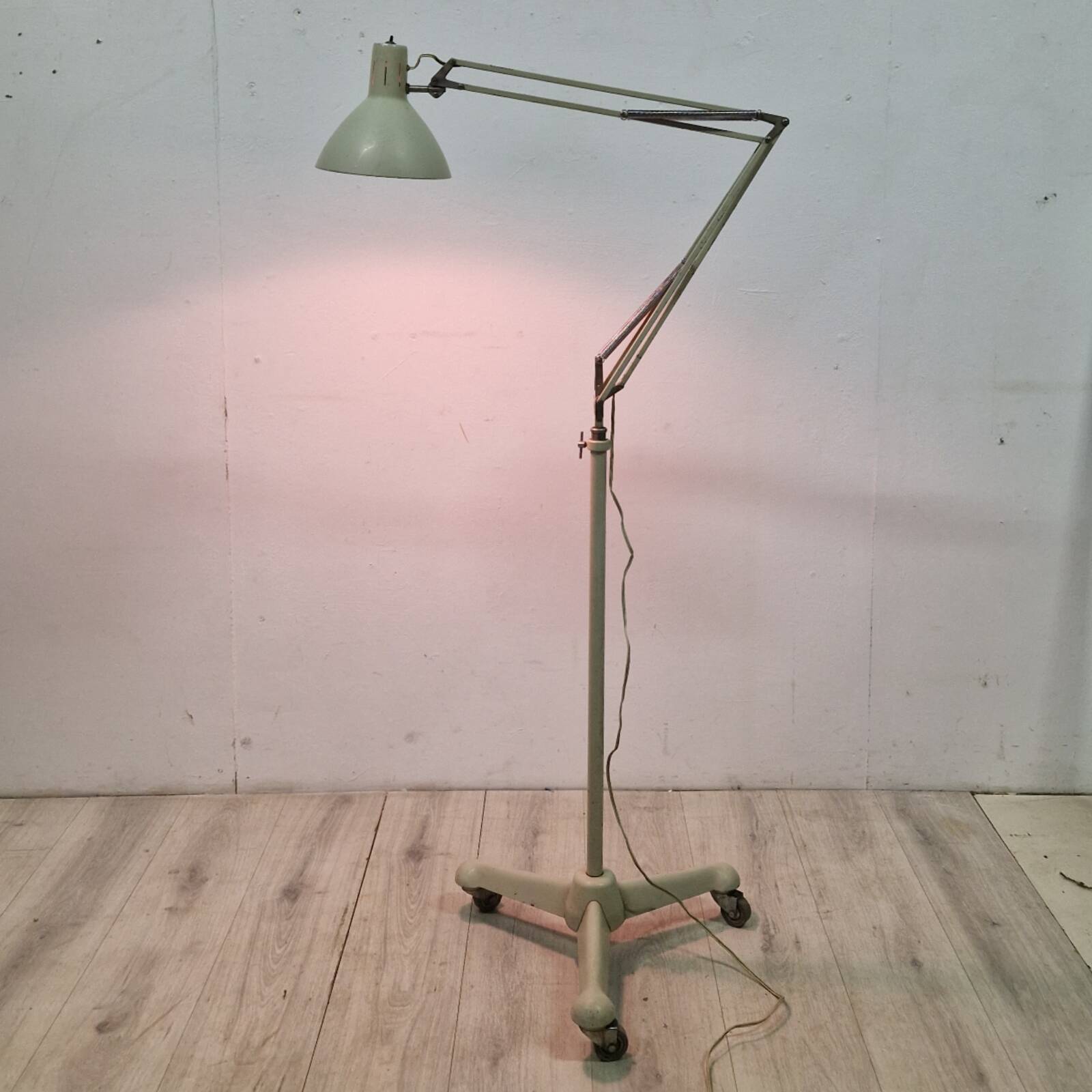 Model t3 medical floor lamp by Hala, Netherlands 1960s