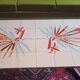 Vintage coffee table ADRI – decorative ceramic – 1960s/70s