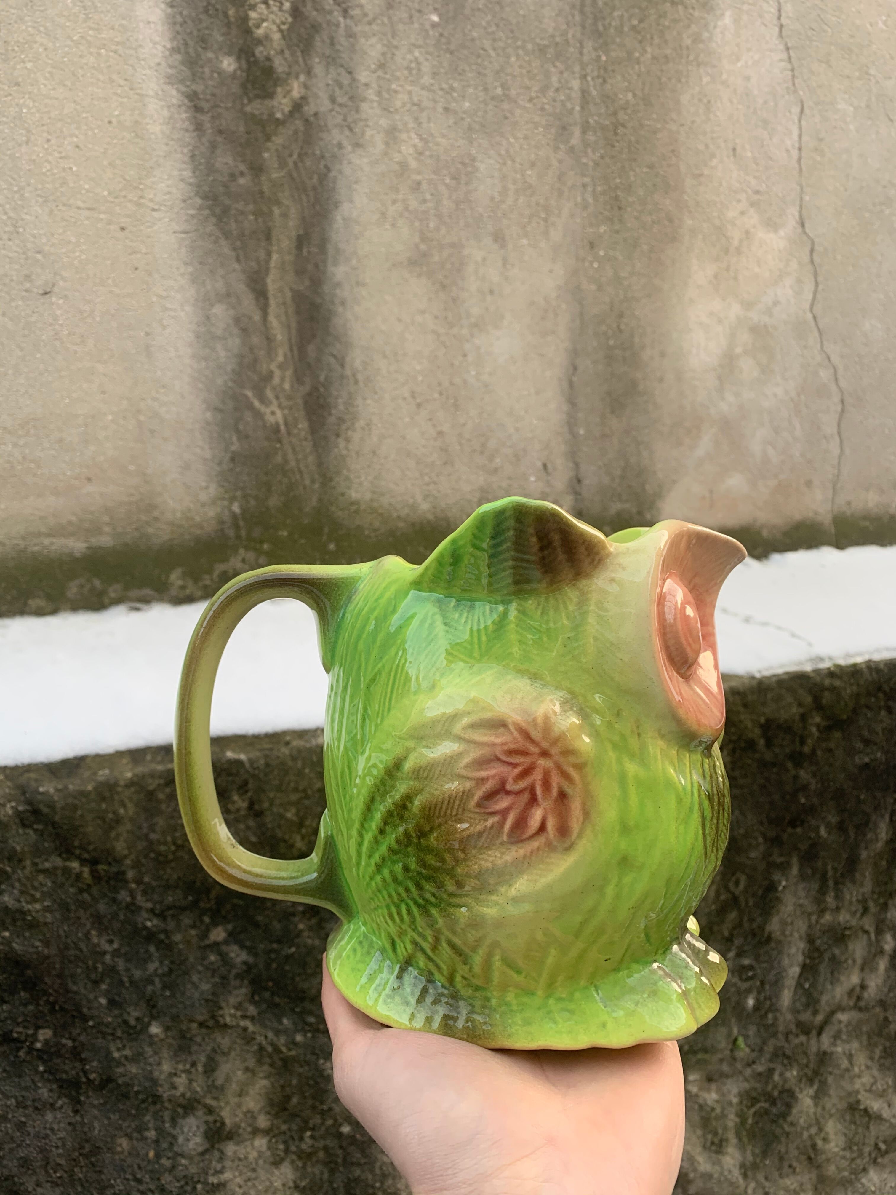 Owl zoomorphic pitcher