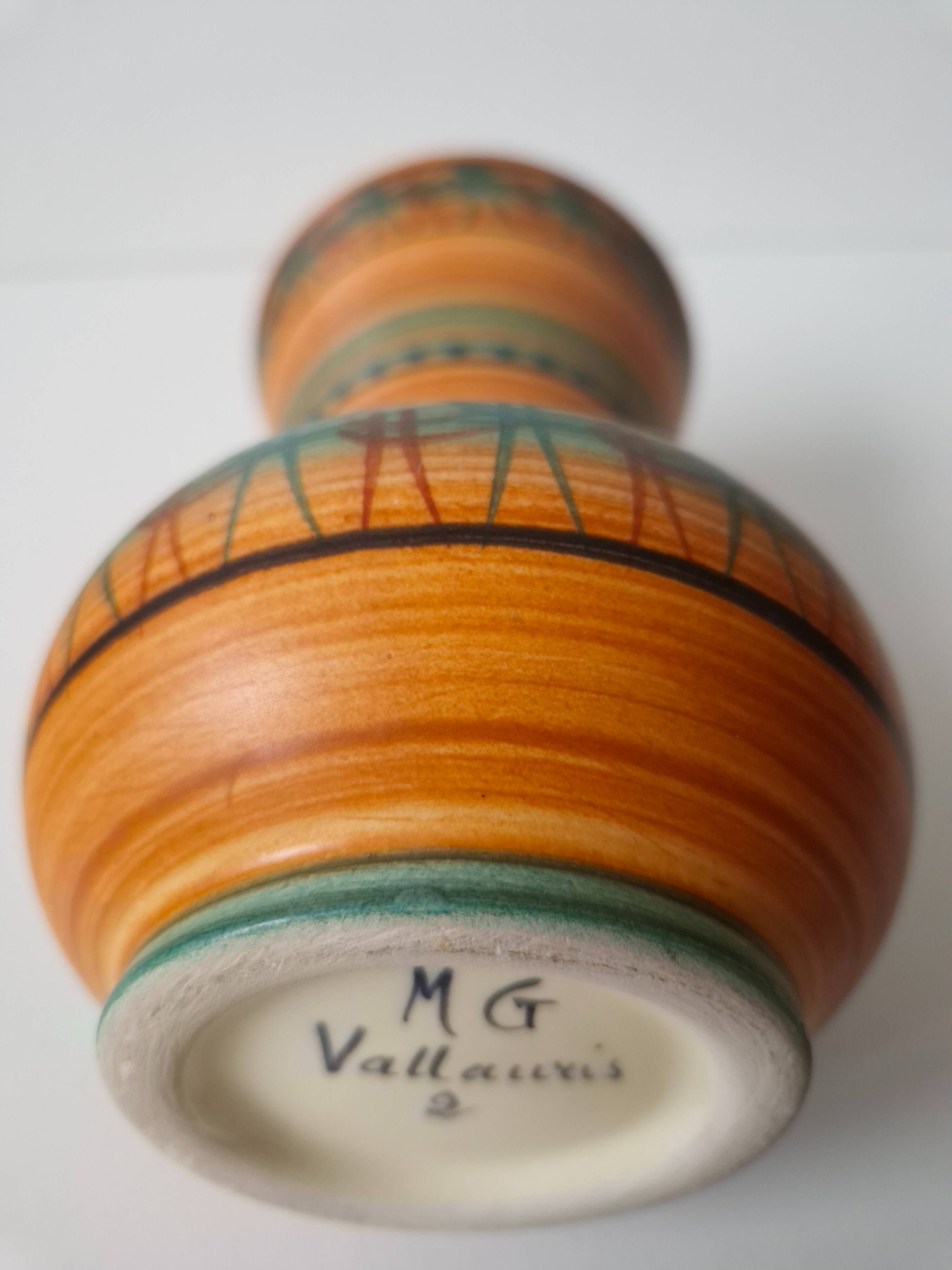 Vase Vallauris - Signed Michel Gorgeon