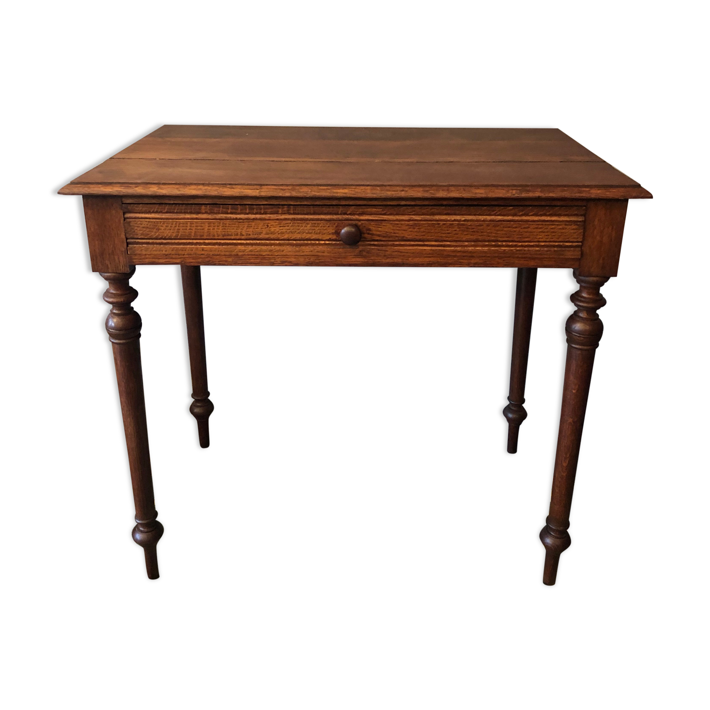 Side table in old wood