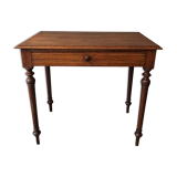 Side table in old wood