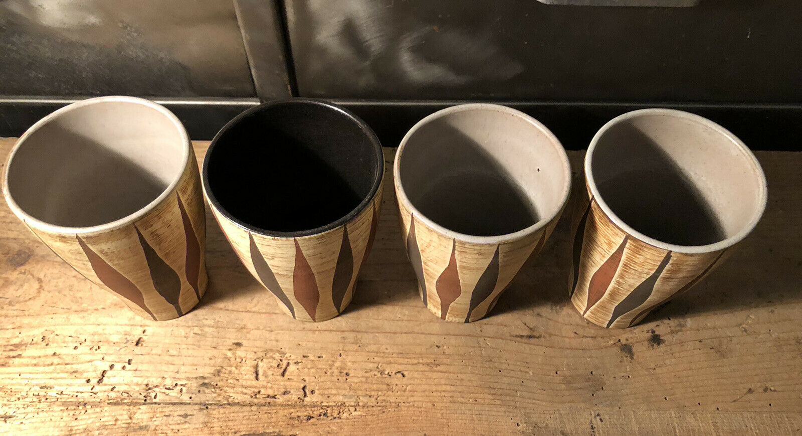 Lot 4 vintage ceramic cups germany