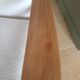 Fauteuil type scandinave en bois massif, retapissé