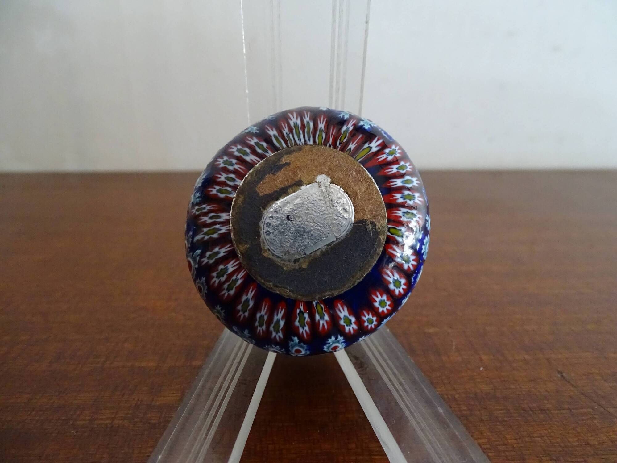 Signed Murano paperweight - Antica Murrina Veneziana Millefiori