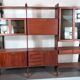 Mid-Century Modular Bookcase by Edmondo Palutari for Dassi, Italy, 1950s