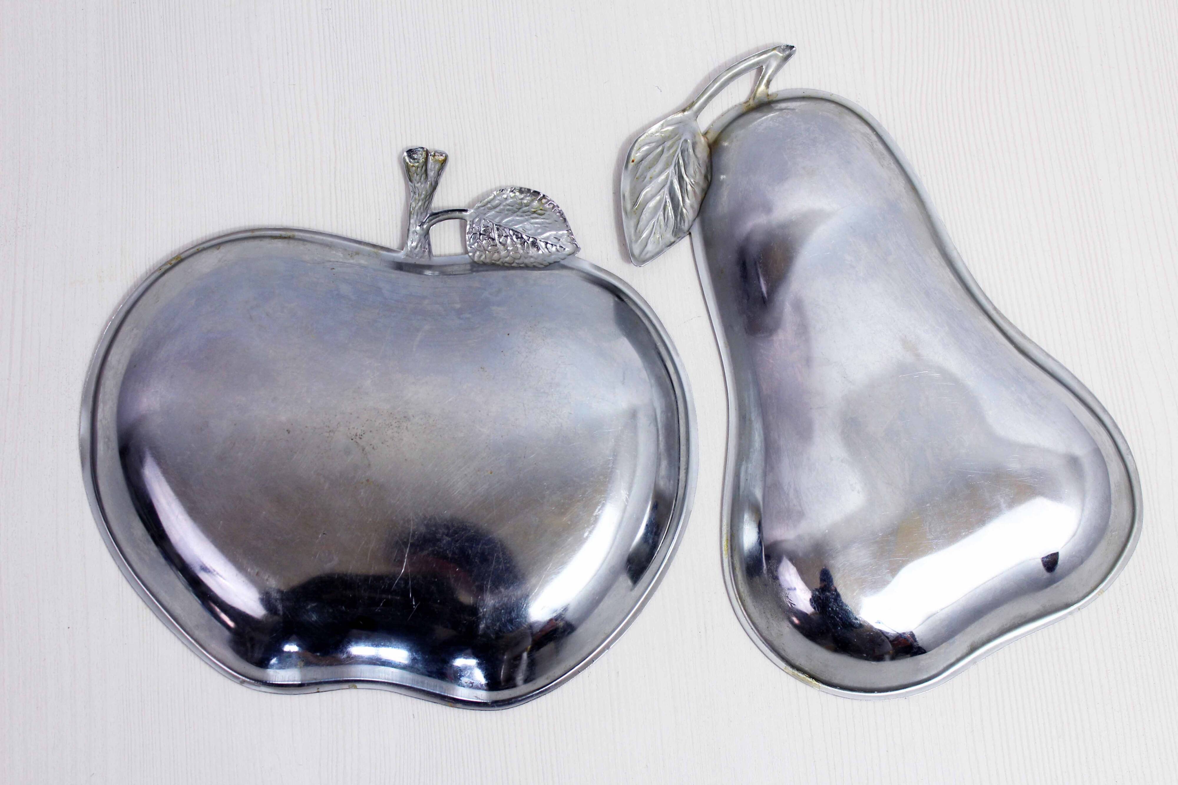 Duo de plats ou vide poche pomme poire