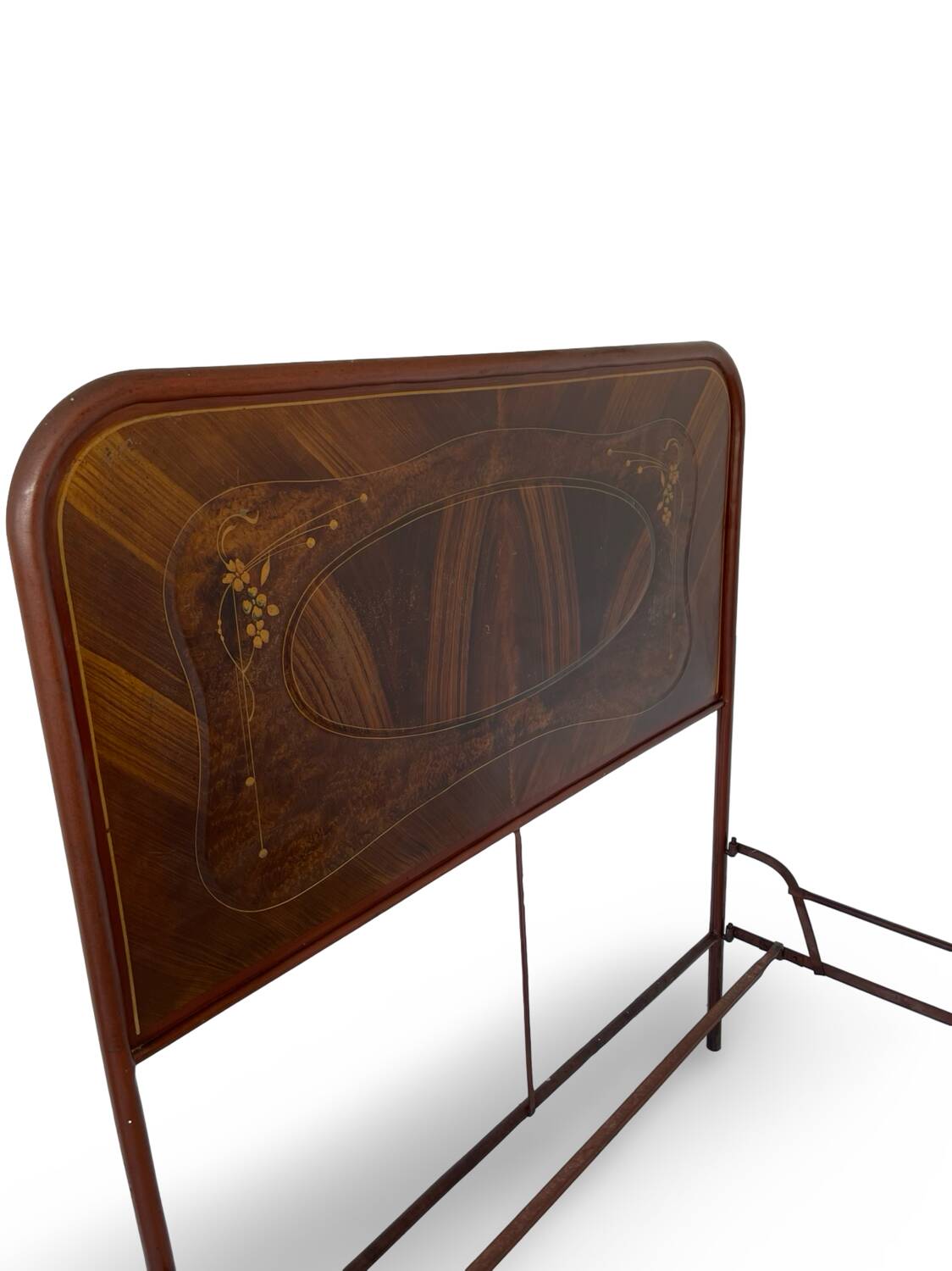 Cadre de lit Art déco italien une place et demie, 1925