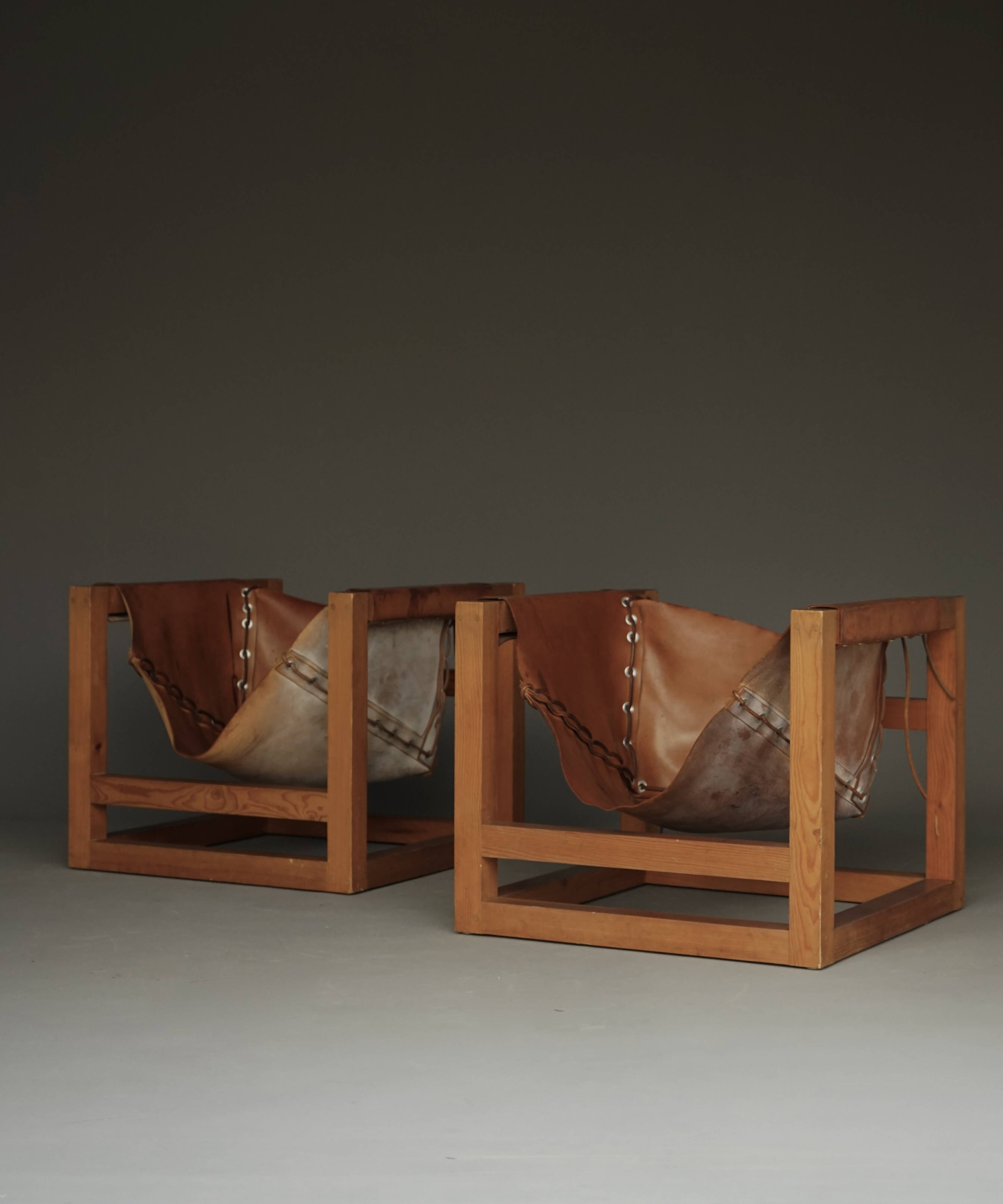 Pair of Heinz Witthoeft Tail 4 Lounge Chairs, Germany 1959