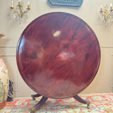 Jacob Desmalter mahogany pedestal table, stamped, Empire/Consulate period