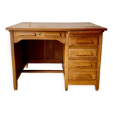1950s oak desk