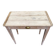 Renovated Parisian desk in raw solid wood 1950 - 80x45cm