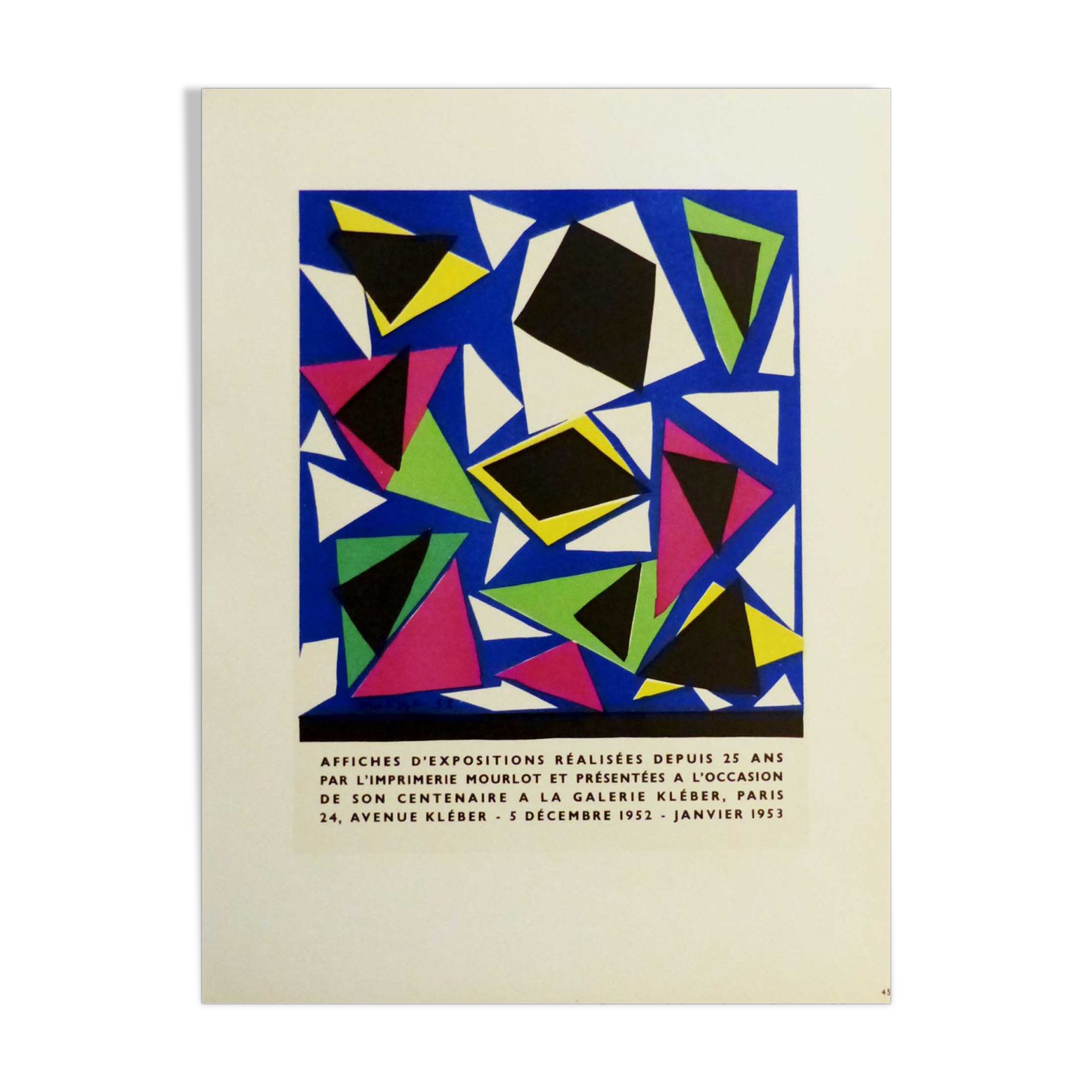 Lithograph Henri Matisse Mourlot 1959