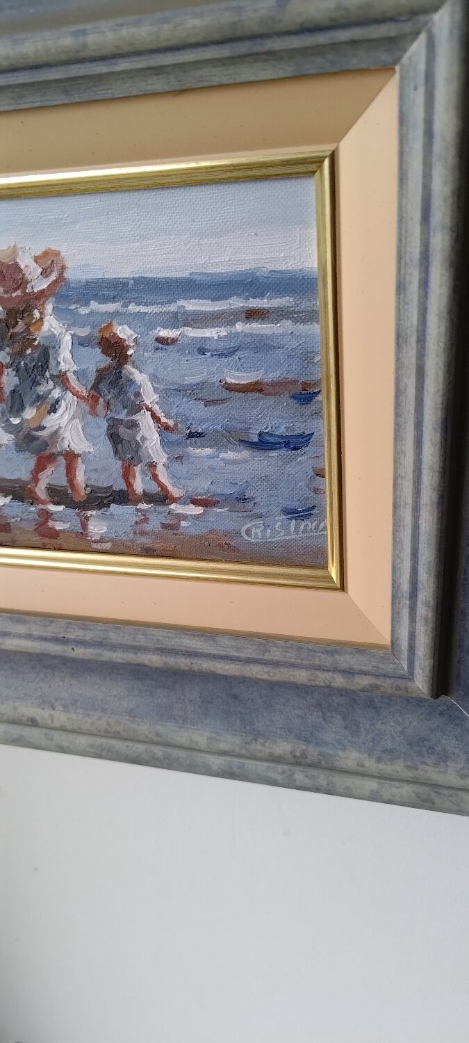 Children at the seaside.