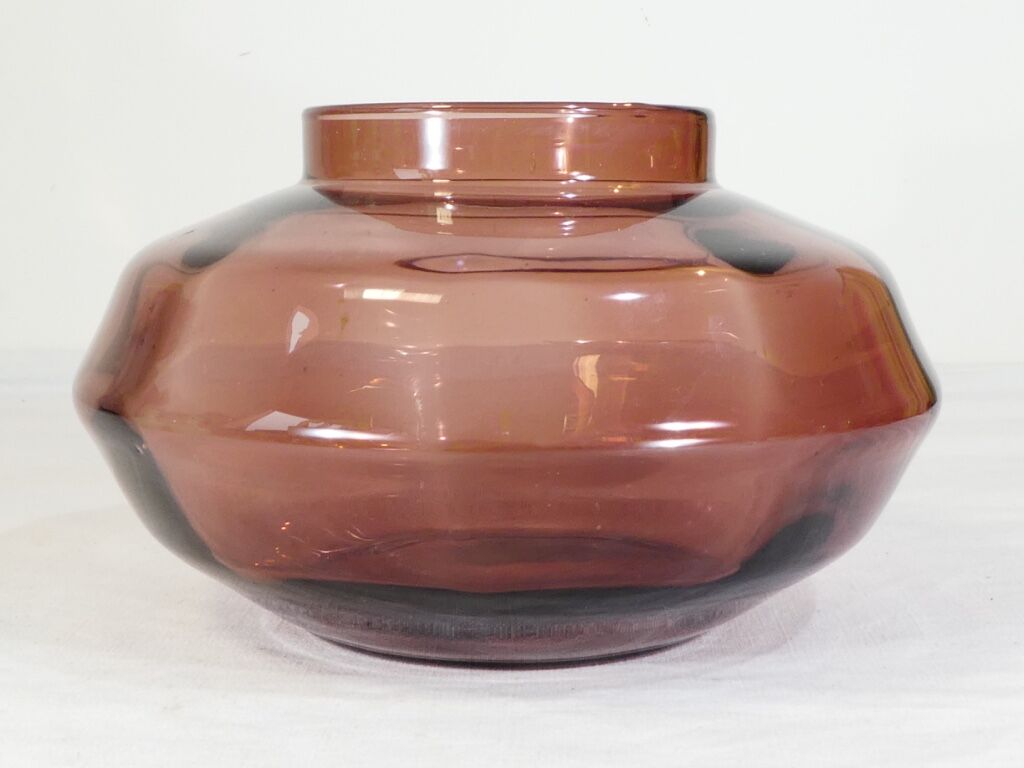 Glass vase Verextrafort glassworks Doyen belgium art deco