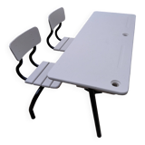 Double school desk