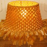 Laying lamp or suspension in hemp rope 1960