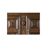 Meuble buffet du 17ème siècle noyer sculpté grande décoration