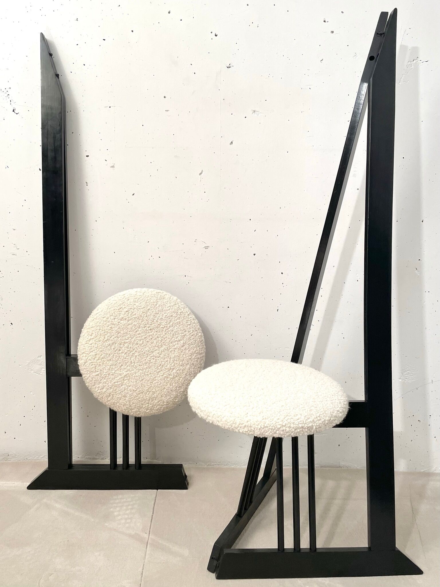 Pair of folding chairs 1980